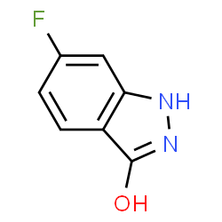ChemSpider 2D Image | 6-Fluoro-1,2-dihydro-3H-indazol-3-one | C7H5FN2O