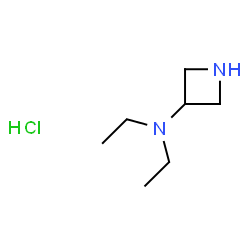 ChemSpider 2D Image | N,N-Diethylazetidin-3-amine hydrochloride | C7H17ClN2