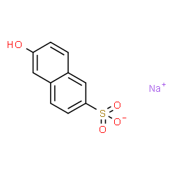 ChemSpider 2D Image | Sodium 6-hydroxy-2-naphthalenesulfonate | C10H7NaO4S