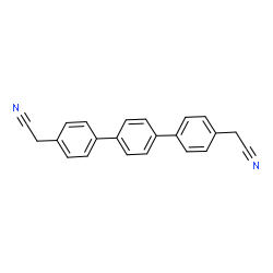 ChemSpider 2D Image | 2,2'-(1,1':4',1''-Terphenyl-4,4''-diyl)diacetonitrile | C22H16N2
