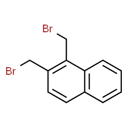 ChemSpider 2D Image | 1,2-Bis(bromomethyl)naphthalene | C12H10Br2