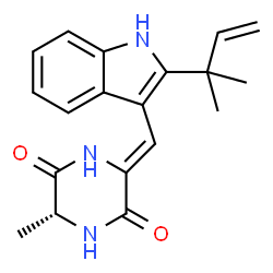 ChemSpider 2D Image | (+)‐neoechinulin A | C19H21N3O2
