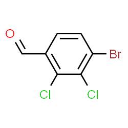ChemSpider 2D Image | 4-Bromo-2,3-dichlorobenzaldehyde | C7H3BrCl2O