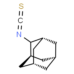 ChemSpider 2D Image | (1r,3r,5r,7r)-2-Isothiocyanatoadamantane | C11H15NS