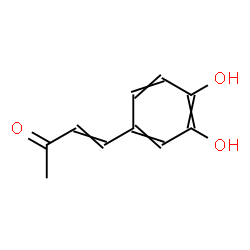 ChemSpider 2D Image | 4-(3,4-Dihydroxyphenyl)-3-buten-2-one | C10H10O3