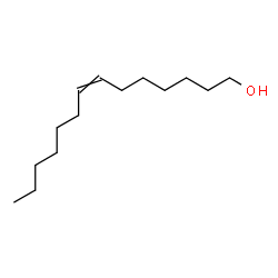 ChemSpider 2D Image | 7-Tetradecen-1-ol | C14H28O