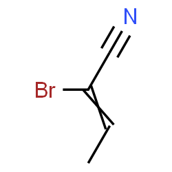 ChemSpider 2D Image | 2-Bromo-2-butenenitrile | C4H4BrN