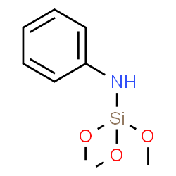 ChemSpider 2D Image | 1,1,1-Trimethoxy-N-phenylsilanamine | C9H15NO3Si