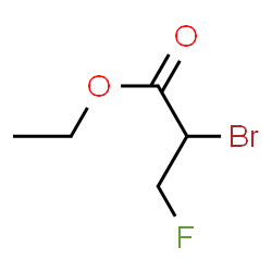 ChemSpider 2D Image | Ethyl 2-bromo-3-fluoropropanoate | C5H8BrFO2
