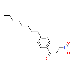 ChemSpider 2D Image | 3-Nitro-1-(4-octylphenyl)-1-propanone | C17H25NO3