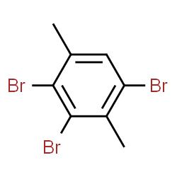 ChemSpider 2D Image | 1,3,4-Tribromo-2,5-dimethylbenzene | C8H7Br3