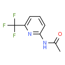ChemSpider 2D Image | N-[6-(Trifluoromethyl)-2-pyridinyl]acetamide | C8H7F3N2O