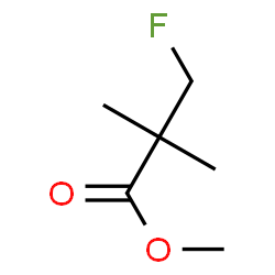 ChemSpider 2D Image | Methyl 3-fluoro-2,2-dimethylpropanoate | C6H11FO2