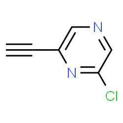 ChemSpider 2D Image | 2-Chloro-6-ethynylpyrazine | C6H3ClN2