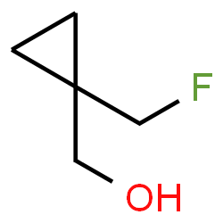 ChemSpider 2D Image | (1-(Fluoromethyl)cyclopropyl)methanol | C5H9FO
