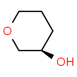 ChemSpider 2D Image | (R)-TETRAHYDRO-2H-PYRAN-3-OL | C5H10O2