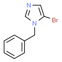 ChemSpider 2D Image | 1-Benzyl-5-bromo-1H-imidazole | C10H9BrN2
