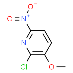 ChemSpider 2D Image | 2-Chloro-3-methoxy-6-nitropyridine | C6H5ClN2O3