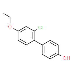 ChemSpider 2D Image | 2'-Chloro-4'-ethoxy-4-biphenylol | C14H13ClO2