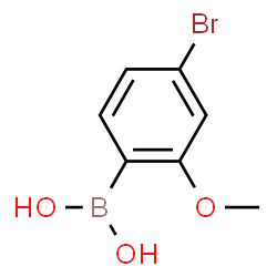 ChemSpider 2D Image | (4-Bromo-2-methoxyphenyl)boronic acid | C7H8BBrO3