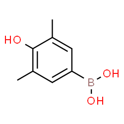 ChemSpider 2D Image | (4-Hydroxy-3,5-dimethylphenyl)boronic acid | C8H11BO3
