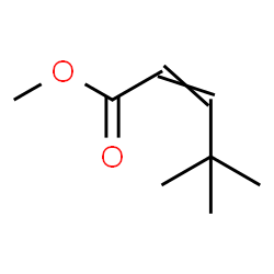 ChemSpider 2D Image | Methyl (2E)-4,4-dimethyl-2-pentenoate | C8H14O2