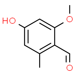 ChemSpider 2D Image | 4-Hydroxy-2-methoxy-6-methylbenzaldehyde | C9H10O3