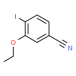 ChemSpider 2D Image | 3-Ethoxy-4-iodobenzonitrile | C9H8INO