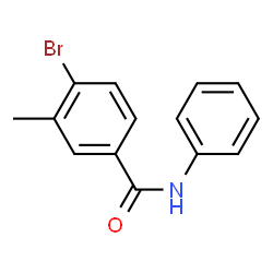 ChemSpider 2D Image | 4-Bromo-3-methyl-N-phenylbenzamide | C14H12BrNO