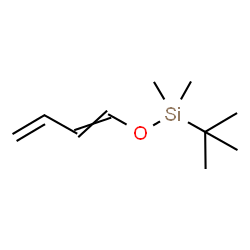 ChemSpider 2D Image | [(1E)-1,3-Butadien-1-yloxy](dimethyl)(2-methyl-2-propanyl)silane | C10H20OSi