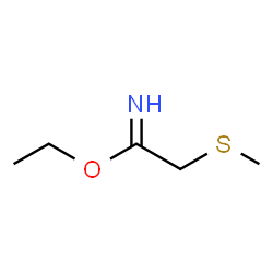 ChemSpider 2D Image | Ethyl 2-(methylsulfanyl)ethanimidate | C5H11NOS