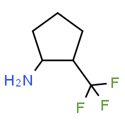 ChemSpider 2D Image | 2-(Trifluoromethyl)cyclopentanamine | C6H10F3N