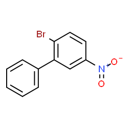 ChemSpider 2D Image | 2-Bromo-5-nitrobiphenyl | C12H8BrNO2