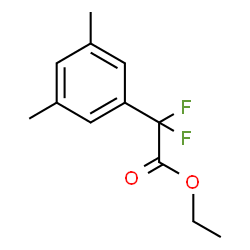 ChemSpider 2D Image | Ethyl (3,5-dimethylphenyl)(difluoro)acetate | C12H14F2O2