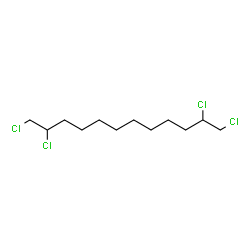 ChemSpider 2D Image | 1,2,11,12-Tetrachlorododecane | C12H22Cl4