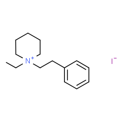 ChemSpider 2D Image | 1-Ethyl-1-(2-phenylethyl)piperidinium iodide | C15H24IN