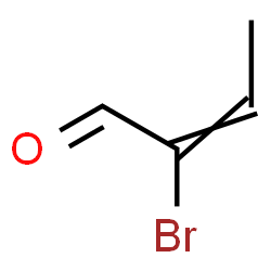 ChemSpider 2D Image | 2-Bromo-2-butenal | C4H5BrO