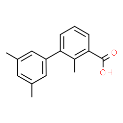 ChemSpider 2D Image | 2,3',5'-Trimethyl-3-biphenylcarboxylic acid | C16H16O2
