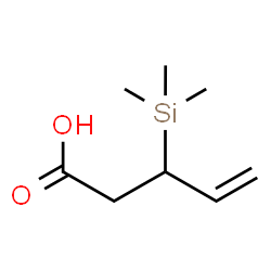 ChemSpider 2D Image | 3-Trimethylsilyl-4-pentenoicacid | C8H16O2Si