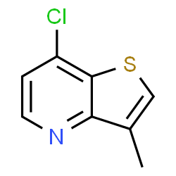 ChemSpider 2D Image | 7-Chloro-3-methylthieno[3,2-b]pyridine | C8H6ClNS