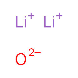 ChemSpider 2D Image | lithium(1+) dihydride; oxygen(2-) | Li2O