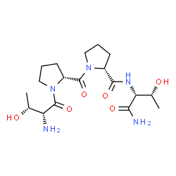 ChemSpider 2D Image | D-Allothreonyl-D-prolyl-D-prolyl-D-allothreoninamide | C18H31N5O6