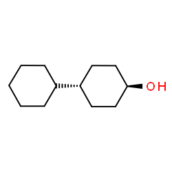 ChemSpider 2D Image | trans-4-cyclohexylcyclohexanol | C12H22O