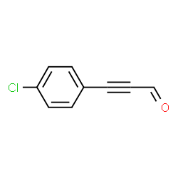 ChemSpider 2D Image | 3-(4-Chlorophenyl)-2-propynal | C9H5ClO