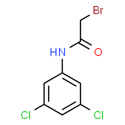ChemSpider 2D Image | N-(Bromoacetyl)-3,5-dichloroaniline | C8H6BrCl2NO