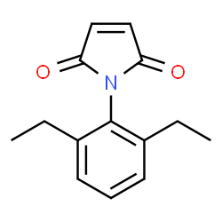 ChemSpider 2D Image | 1-(2,6-Diethylphenyl)-1H-pyrrole-2,5-dione | C14H15NO2