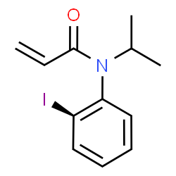 ChemSpider 2D Image | N-(2-Iodophenyl)-N-isopropylacrylamide | C12H14INO