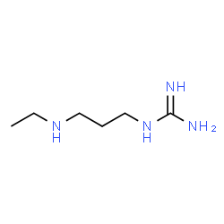 ChemSpider 2D Image | 1-[3-(Ethylamino)propyl]guanidine | C6H16N4