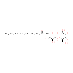 ChemSpider 2D Image | 6-O-Palmitoyl-alpha-D-mannopyranosyl alpha-D-galactopyranoside | C28H52O12