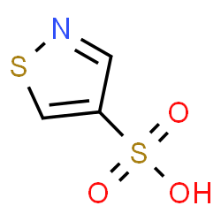 ChemSpider 2D Image | 1,2-Thiazole-4-sulfonic acid | C3H3NO3S2